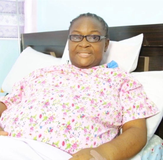 Mother with triplet newborns after successful IVF
